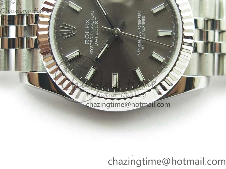0119 Reliable Datejust 31mm 278271 SS BP Maker Best Edition Gray Sticks Marker Dial on Jubilee Bracelet 2725